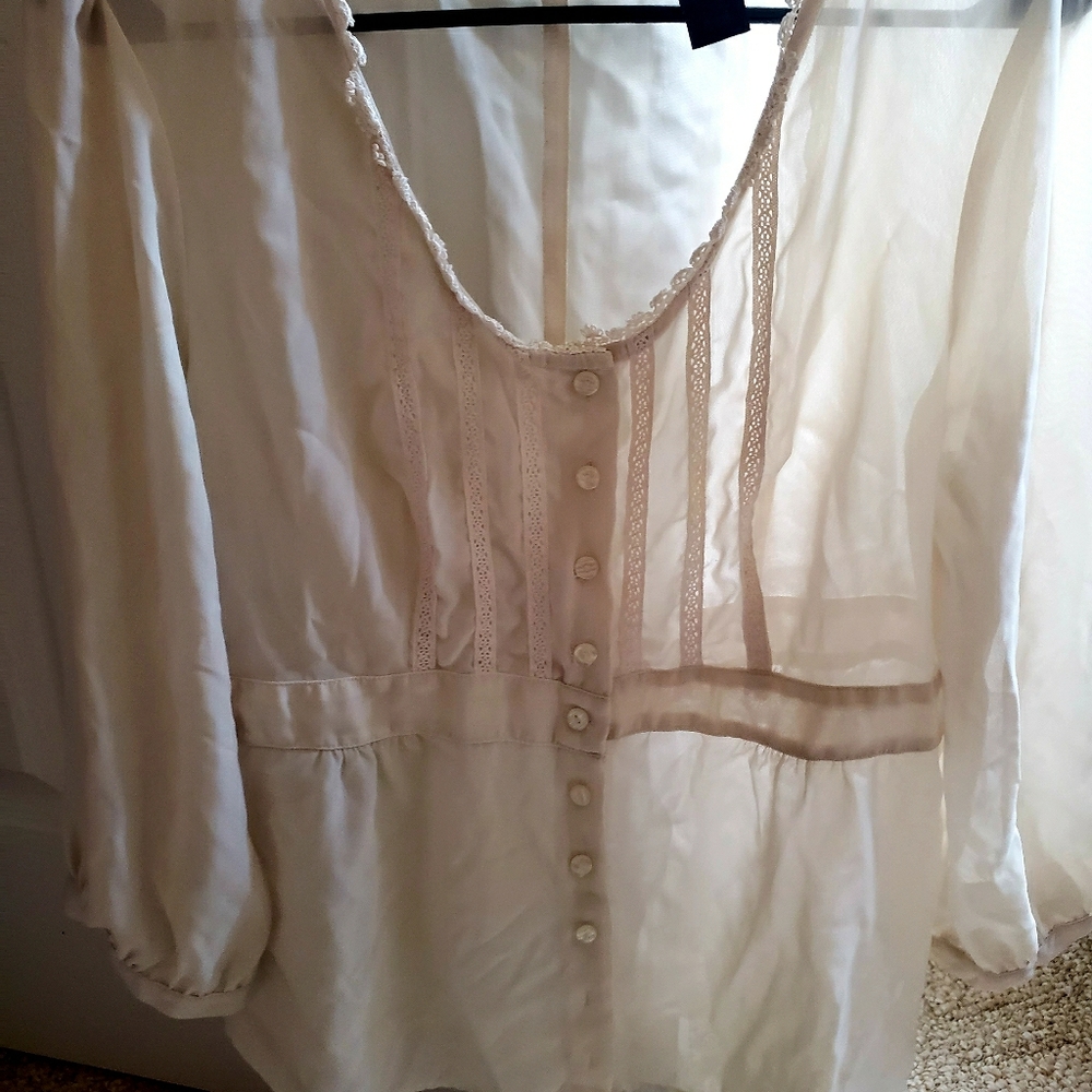 Boho beauty. Cream..flowy..lovely
